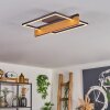 Pompu ceiling light LED Ecru, black, 1-light source