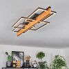 Pompu ceiling light LED Ecru, black, 1-light source