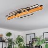 Pompu ceiling light LED Ecru, black, 1-light source