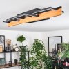 Pompu ceiling light LED Ecru, black, 1-light source