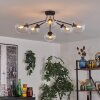 Gastor ceiling light 74 cm clear, 6-light sources