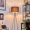 Bassagoda floor lamp black, 1-light source