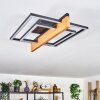 Pompu ceiling light LED Ecru, black, 1-light source