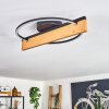 Pompu ceiling light LED Ecru, black, 1-light source