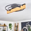 Pompu ceiling light LED Ecru, black, 1-light source