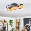 Pompu ceiling light LED Ecru, black, 1-light source