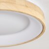 Lockeby ceiling light LED Ecru, white, 1-light source