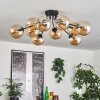 Gastor ceiling light 83 cm Amber, 10-light sources