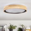 Melstad ceiling light LED Ecru, black, white, 1-light source