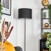 Bassagoda floor lamp black, white, 1-light source