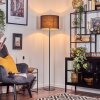 Bassagoda floor lamp black, white, 1-light source