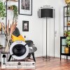 Bassagoda floor lamp black, white, 1-light source