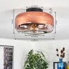 Boza ceiling light clear, coppery, 1-light source