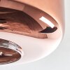 Boza ceiling light coppery, 1-light source