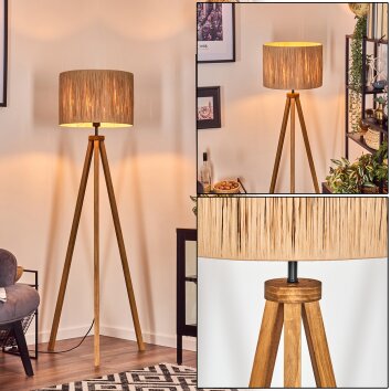 Granja floor lamp Ecru, 1-light source