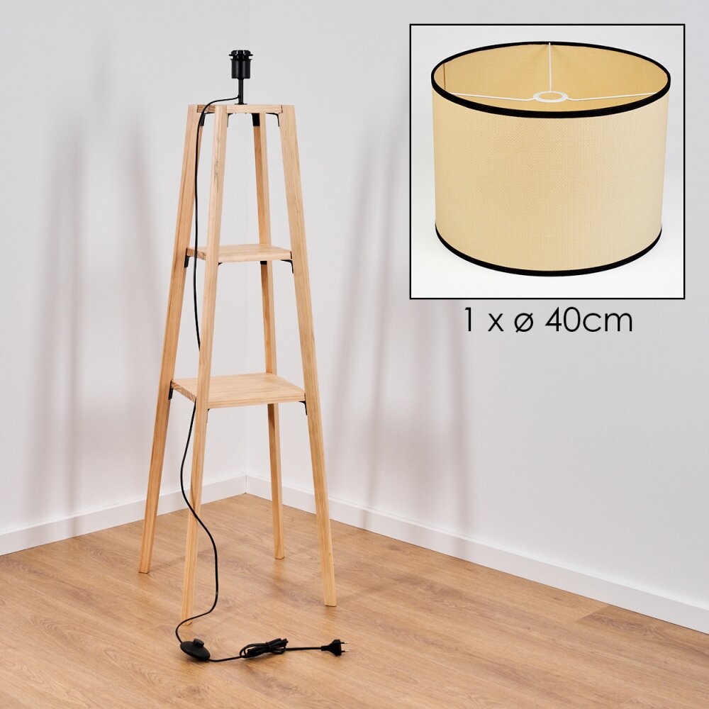 Chellas floor lamp Ecru, 1-light source