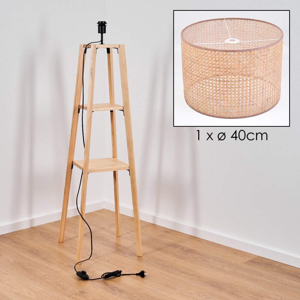 Barcos floor lamp Ecru, 1-light source
