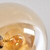 Gastor ceiling light 91 cm Amber, 12-light sources