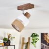 Fallhagen ceiling light dark brown, 1-light source