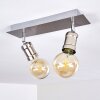 LAGUNITA Ceiling Light matt nickel, 2-light sources