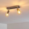 LAGUNITA Ceiling Light matt nickel, 2-light sources