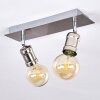 LAGUNITA Ceiling Light matt nickel, 2-light sources