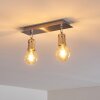 LAGUNITA Ceiling Light matt nickel, 2-light sources