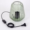 Telhais table lamp green, black, 1-light source