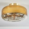 Boza ceiling light brass, 1-light source