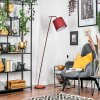 Nobar floor lamp, Reading light red, 1-light source