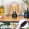 Moruja table lamp black, 1-light source