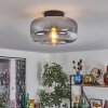 Boza ceiling light clear, Smoke-coloured, 1-light source