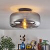 Boza ceiling light Smoke-coloured, 1-light source