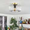 Boza ceiling light brass, 1-light source