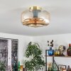 Boza ceiling light brass, 1-light source