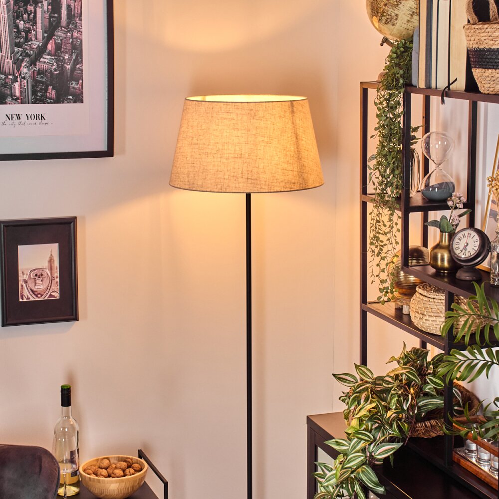 Bassagoda floor lamp black, 1-light source