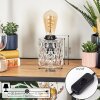 Sonhim table lamp black, transparent, clear, 1-light source