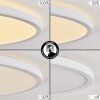 Endrup ceiling light LED white, 1-light source