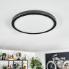 Endrup ceiling light LED black, 1-light source