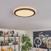 Endrup ceiling light LED black, 1-light source