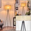 Sabadim floor lamp beige, 1-light source