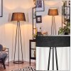 Bassagoda floor lamp black, white, 1-light source