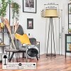 Chellas floor lamp beige, black, 1-light source