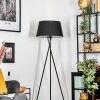 Bassagoda floor lamp black, white, 1-light source