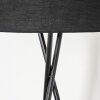 Bassagoda floor lamp black, white, 1-light source