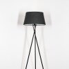 Bassagoda floor lamp black, white, 1-light source