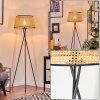 Ramila floor lamp Ecru, black, 1-light source