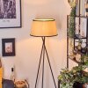 Chellas floor lamp beige, black, 1-light source