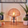 Mushroom Shaped  Almagre table lamp black, 1-light source