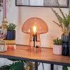 Mushroom Shaped  Almagre table lamp black, 1-light source